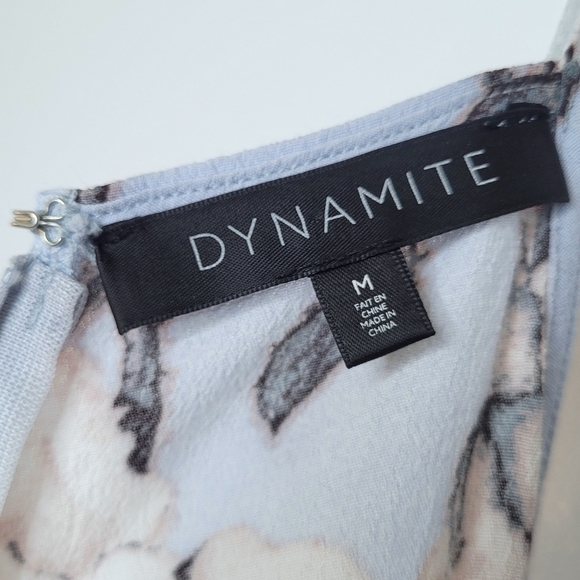 3/$20 🌴 | Dynamite | Floral Light Blue Halter Dress - Picture 8 of 12